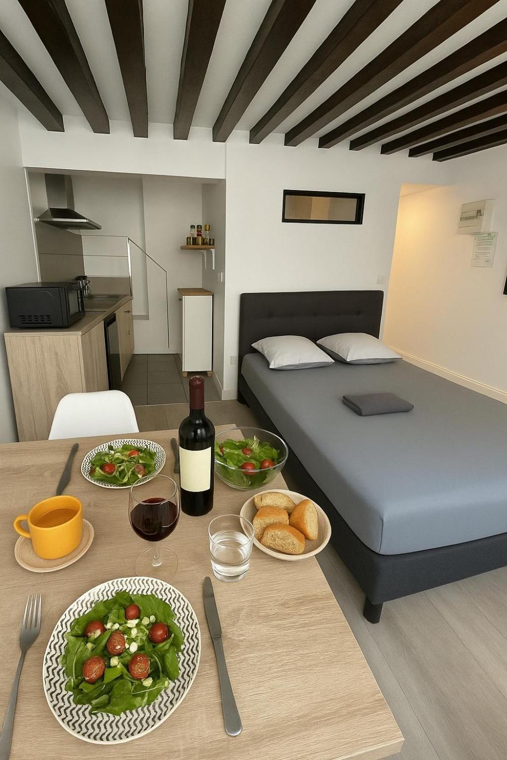 Appartement Vue Cathedrale- Centre Ville Meaux-Gare-Disney 外观 照片